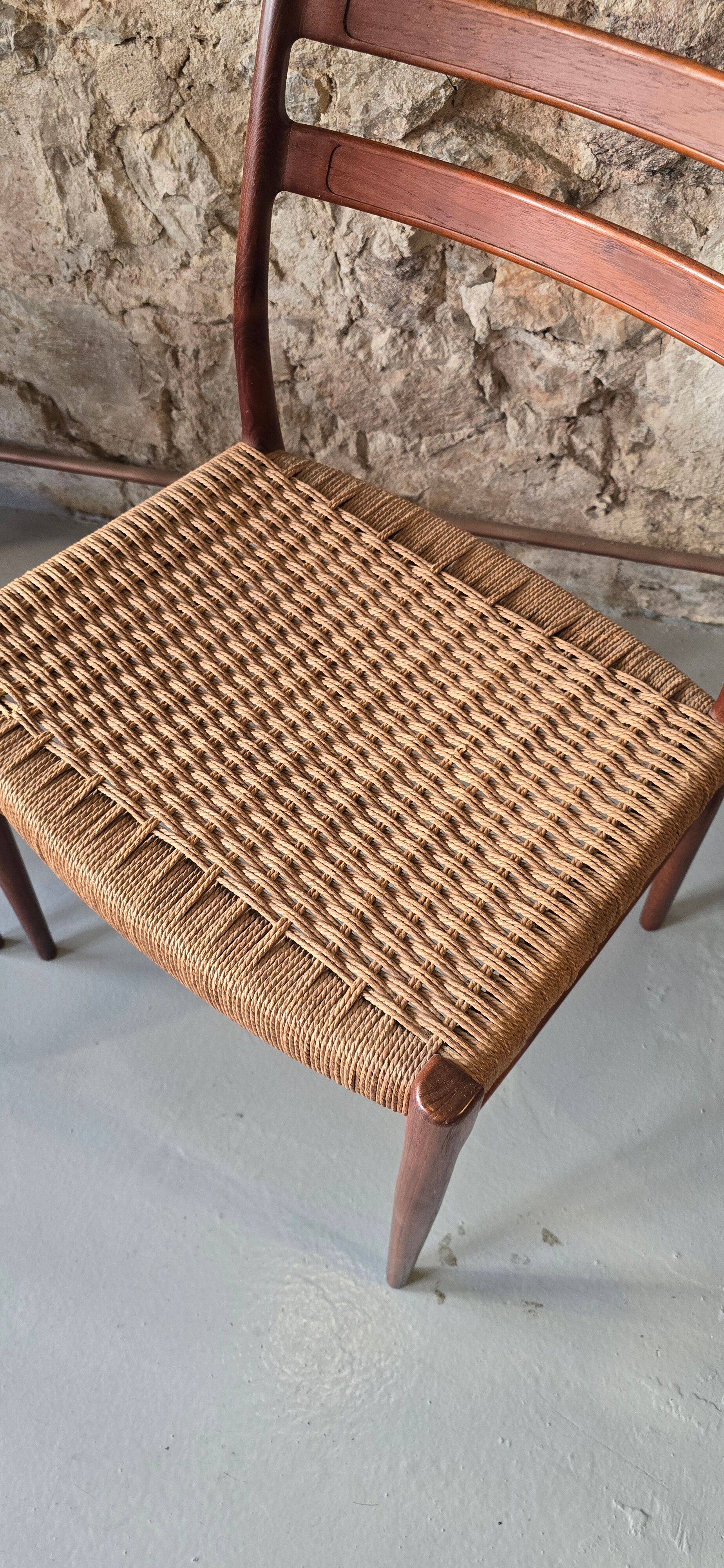 Arne Wahl Iversen - Pair of chairs GS-70 Ed. Glyngore Stolefabrik 1960 DK