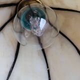 Tiffany glass paste floor lamp