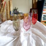 Ensemble de 6 flûtes multicolore