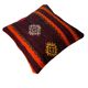Housse de coussin kilim turc vintage, 40 x 40 cm