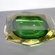Vintage design Murano Sommerso glass bowl vase by Flavio Poli, 1970s
