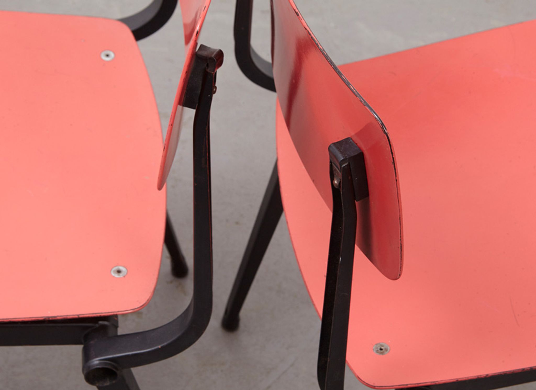 Pair of chairs by Friso Kramer for Ahrend de Cirkel 1953