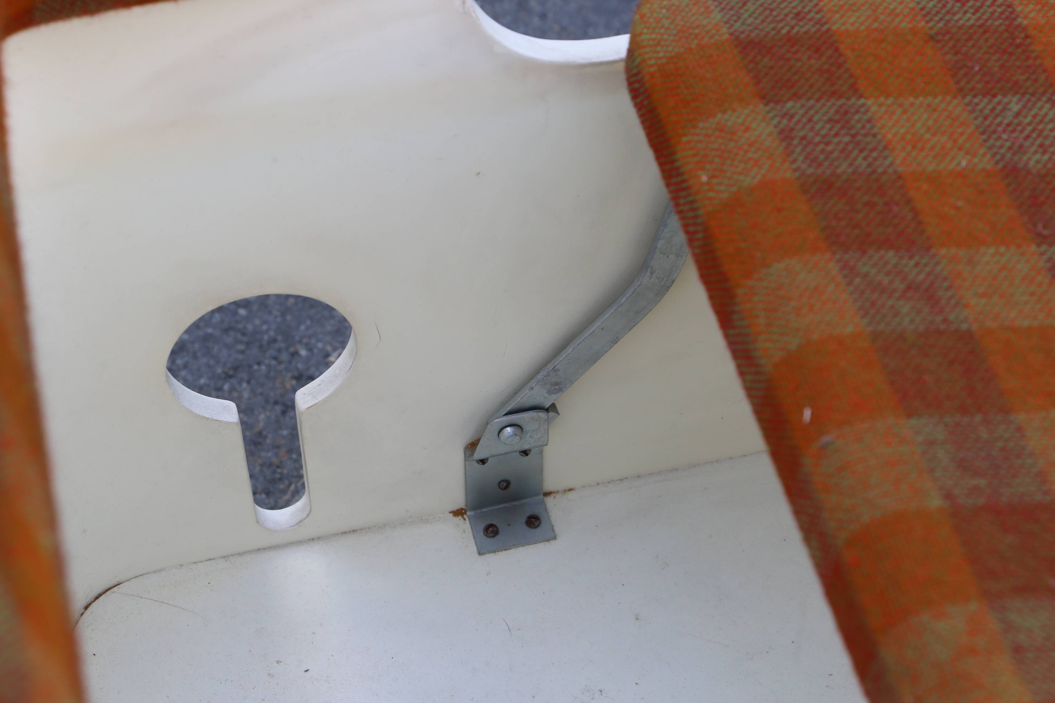 Bench Carlo di Carli, space age, 1960