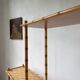Large rattan shelf 1960