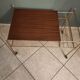 table basse vintage porte vinyles