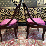Pair of gondola chairs