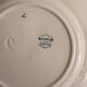 Lot 6 Plate Plates Faience Longwy Model Mignon