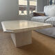 Table basse en travertin