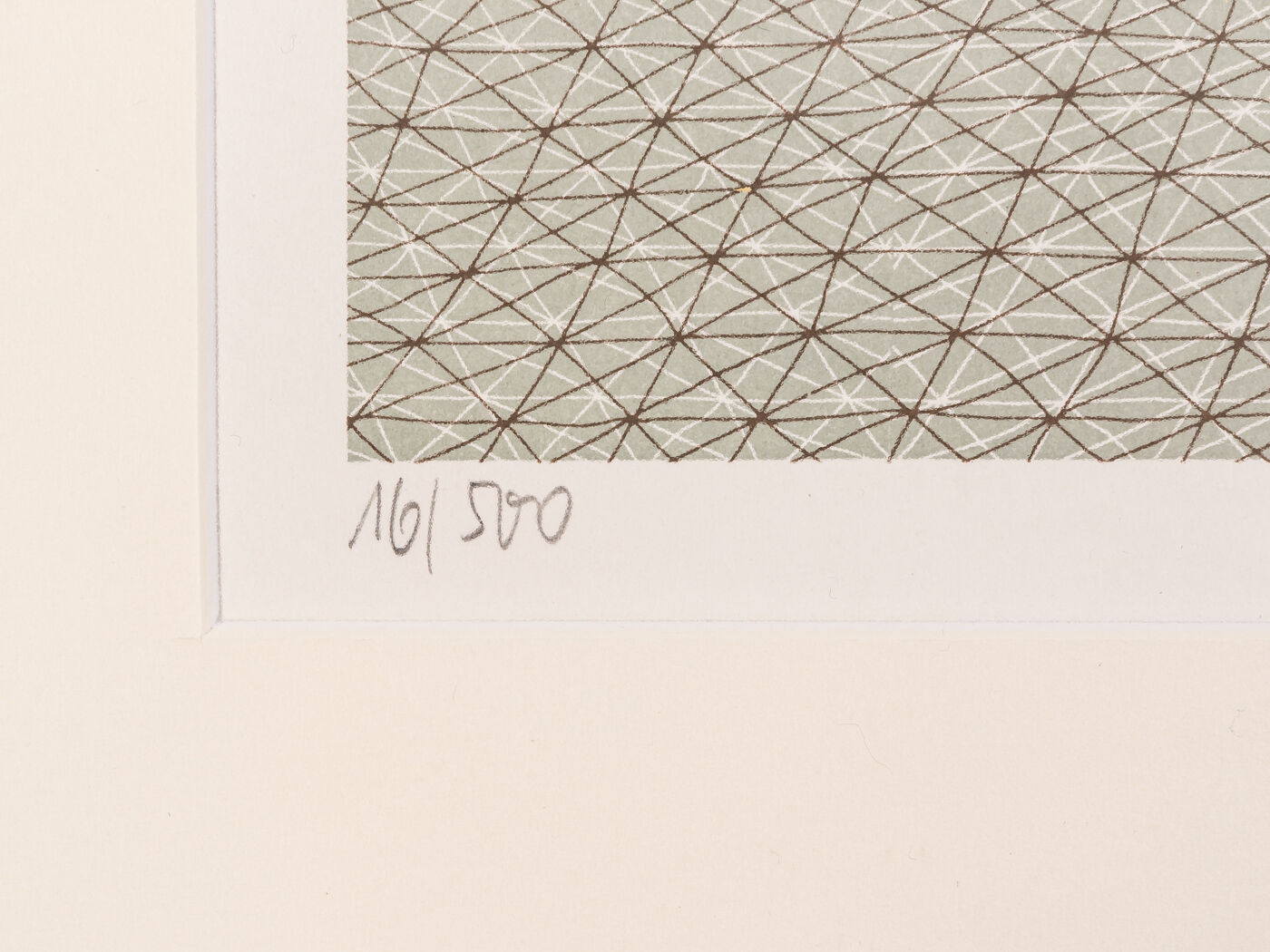 Études géométriques, Art graphique sur papier, 63 x 74cm