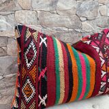 Beautiful vintage Berber Kilim cushion from Morocco
