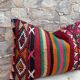 Beautiful vintage Berber Kilim cushion from Morocco