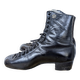 Vintage ice skates Alain Giletti in black leather