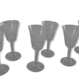 6 wine glasses saint louis model tarn