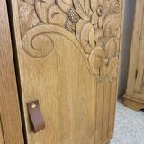 Art deco oak sideboard