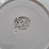 Lunéville KG – assiettes dessert – années 1940