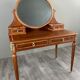 Louis XVI style dressing table in marquetry, 20th century