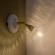 Vintage glass cut lampshade - tableware collection -