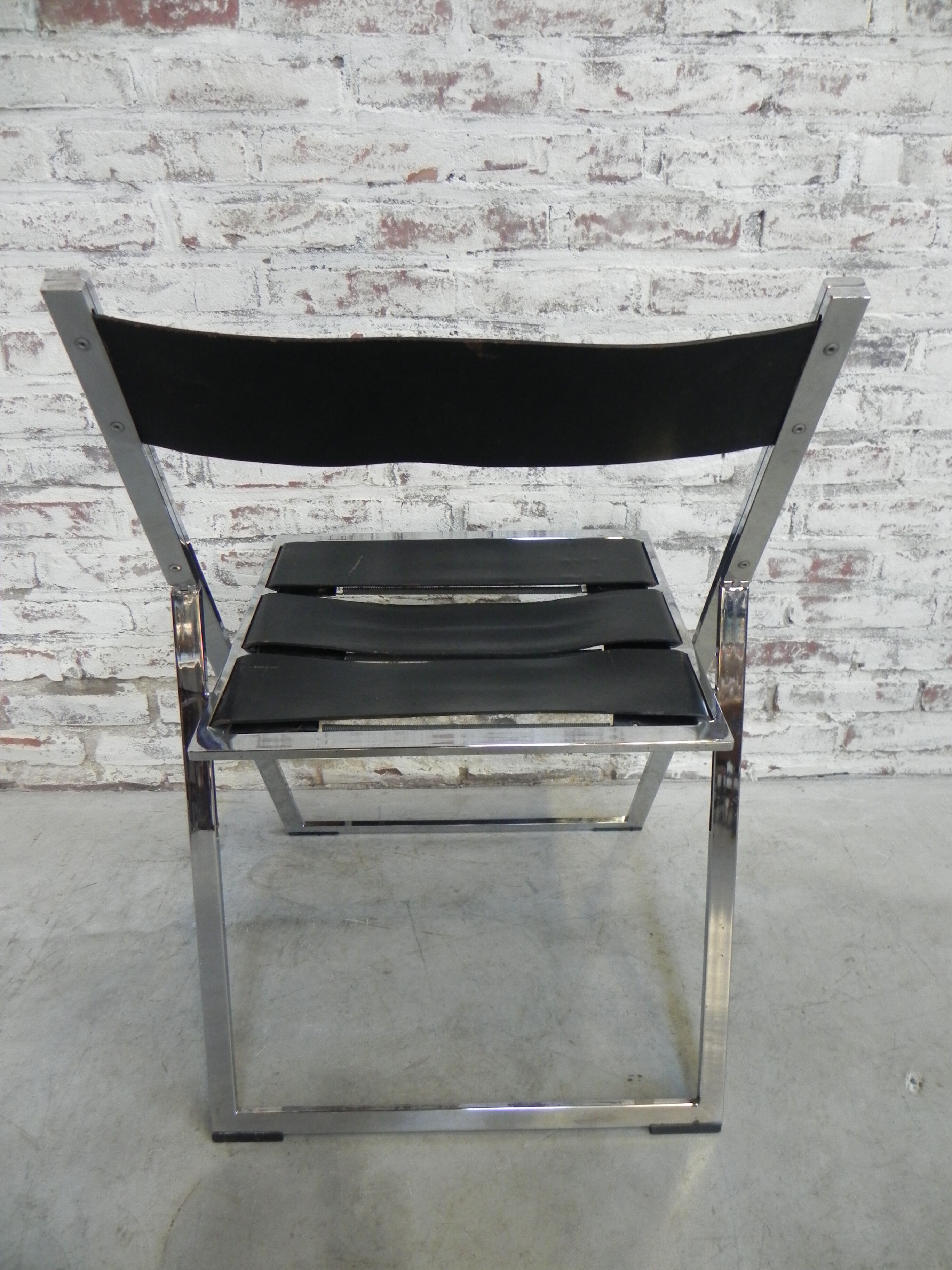 Vintage folding chair, Hulsta, Lubke