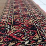 Antique Uzbek Bukhara handmade rug 82cm x 122cm (1920s)