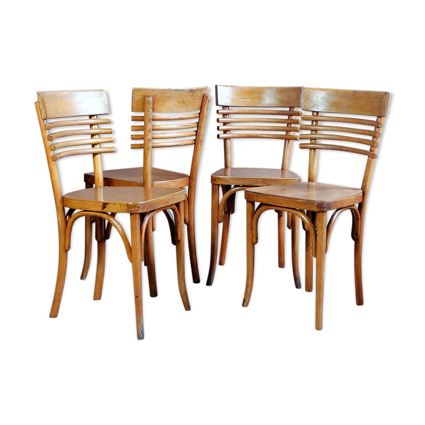 4 chairs Bistro years 40