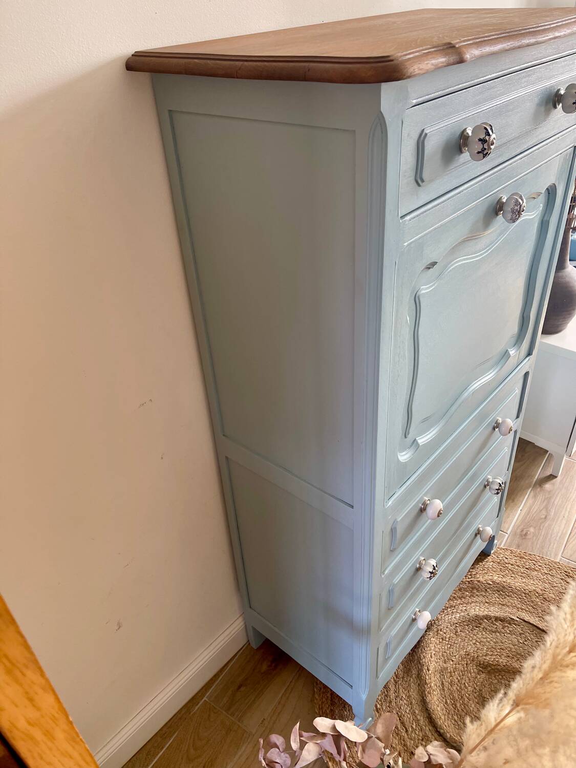 Renovated antique secretary