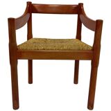 Vintage Carimate chair design by Vico Magistretti