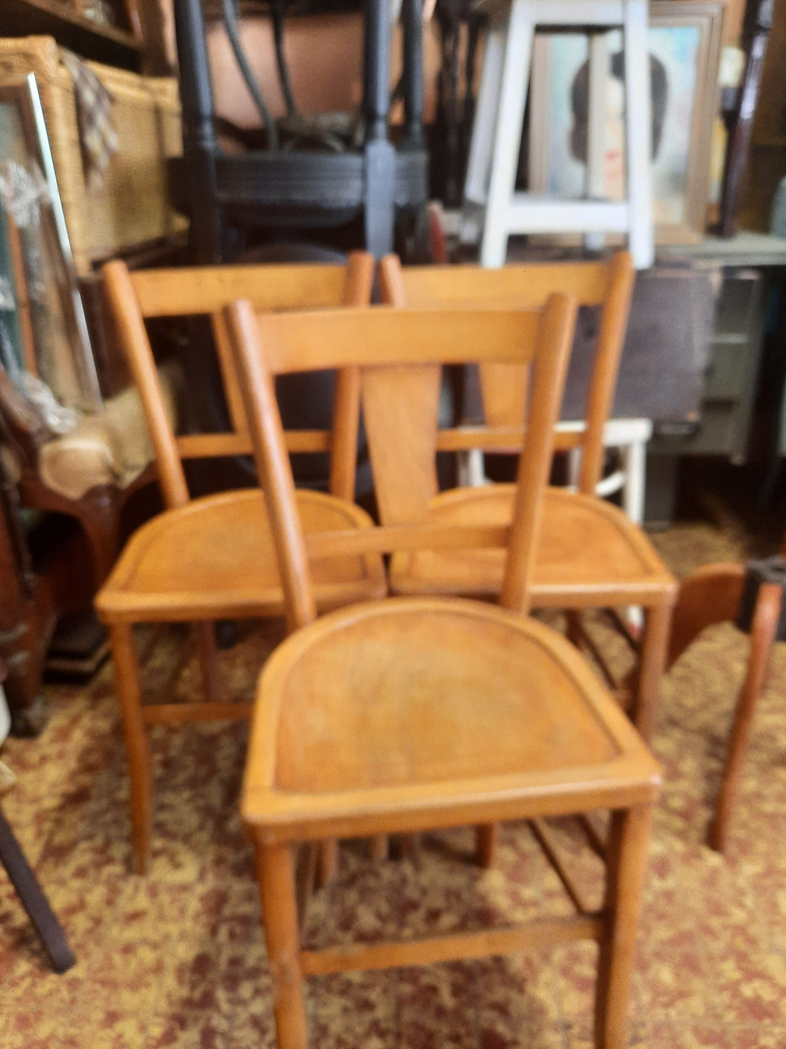 Lot de 3 chaises bistrot