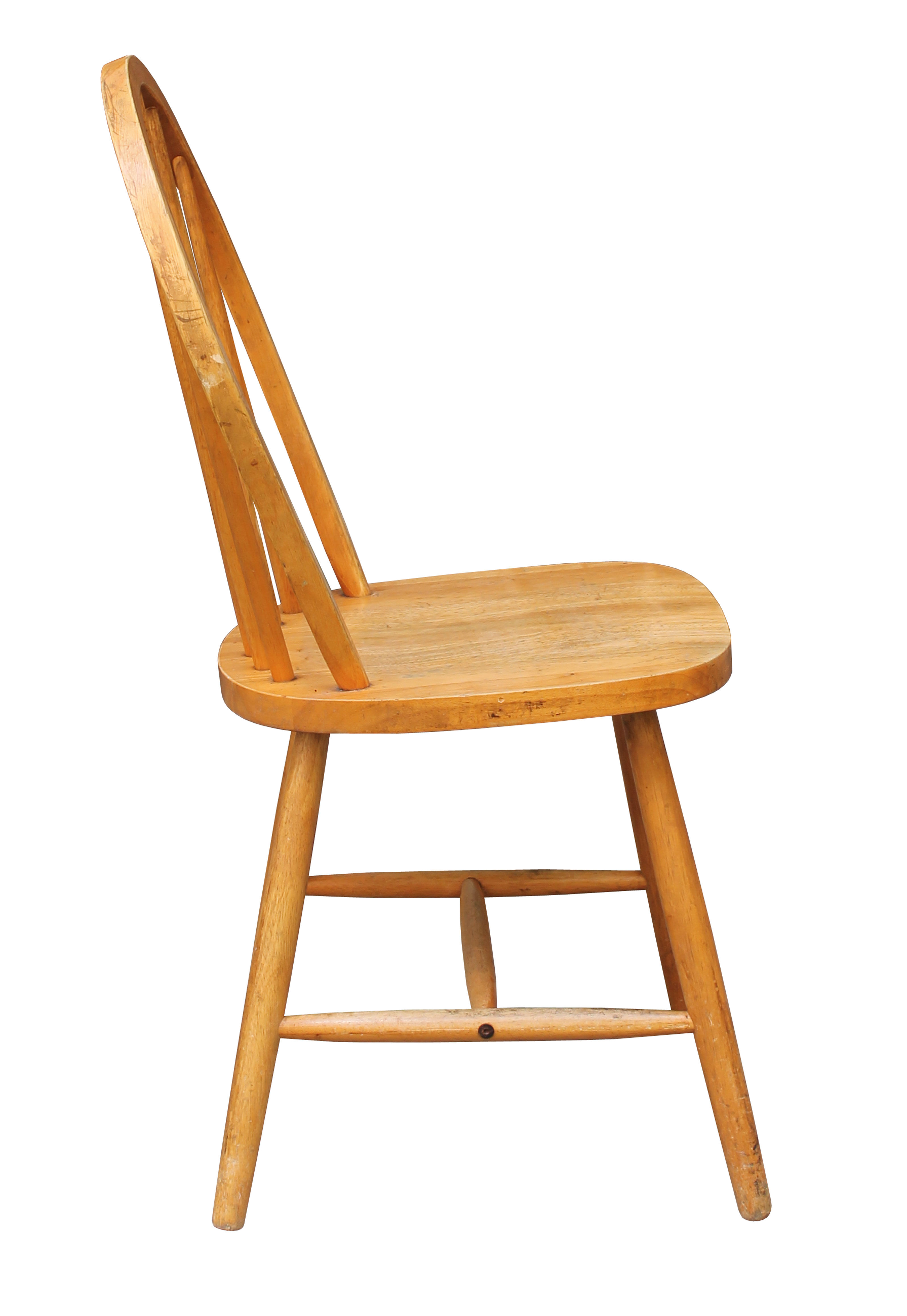Paire de chaises de salle à manger des années 1960