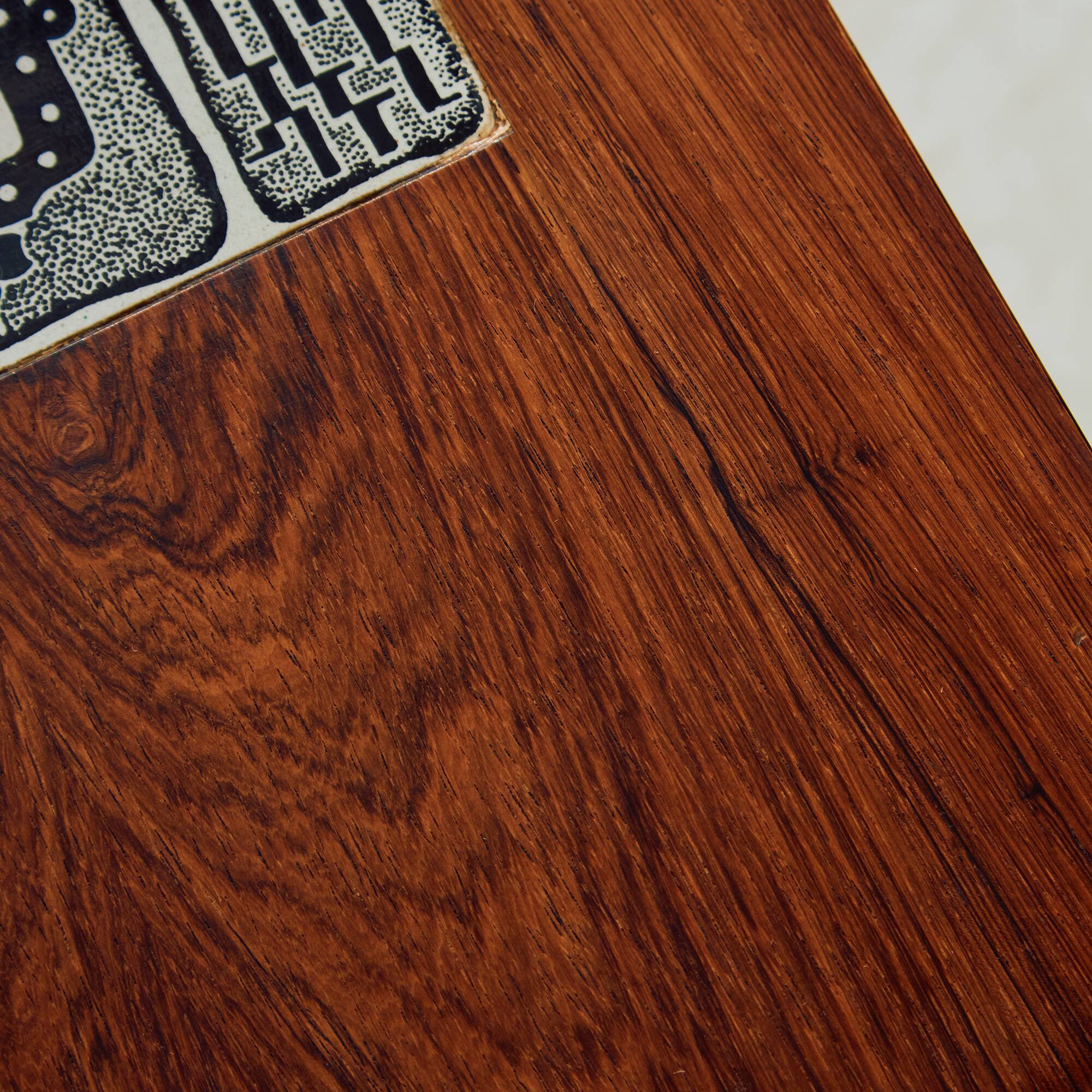 Restored rosewood coffee table