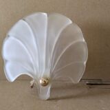 Glass shell applique