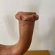 Bougeoir en terre cuite