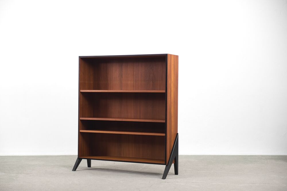 Mid-Century Modern Teak Swedish Bookcase, 1960s