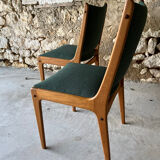 Paire de chaises de Johannes Andersen