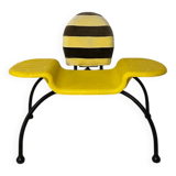 Eva and Peter Mortiz IKEA vintage chair