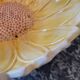 Sunflower slip dish drainer