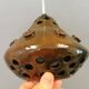Small ceramic hanging lamp, Danish from the 1960s-1970s