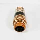 Ceramic, modernist vase, Scheurich, Germany, 1960s.