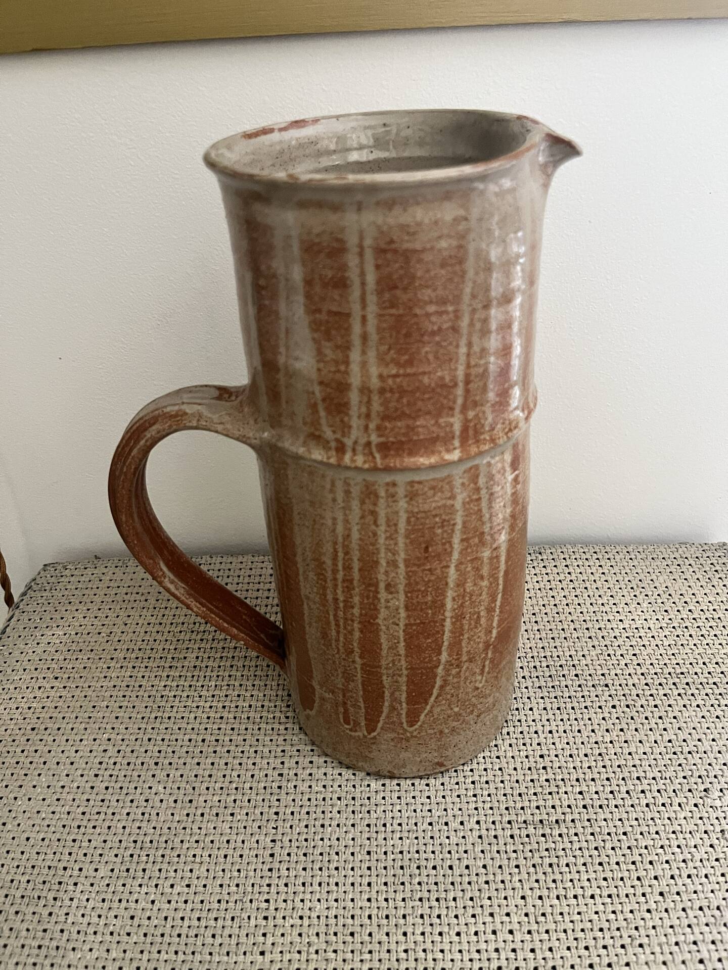 Stoneware jug