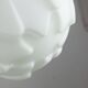 Mid-Century Italian Brass & Opaline Pendant Lamp