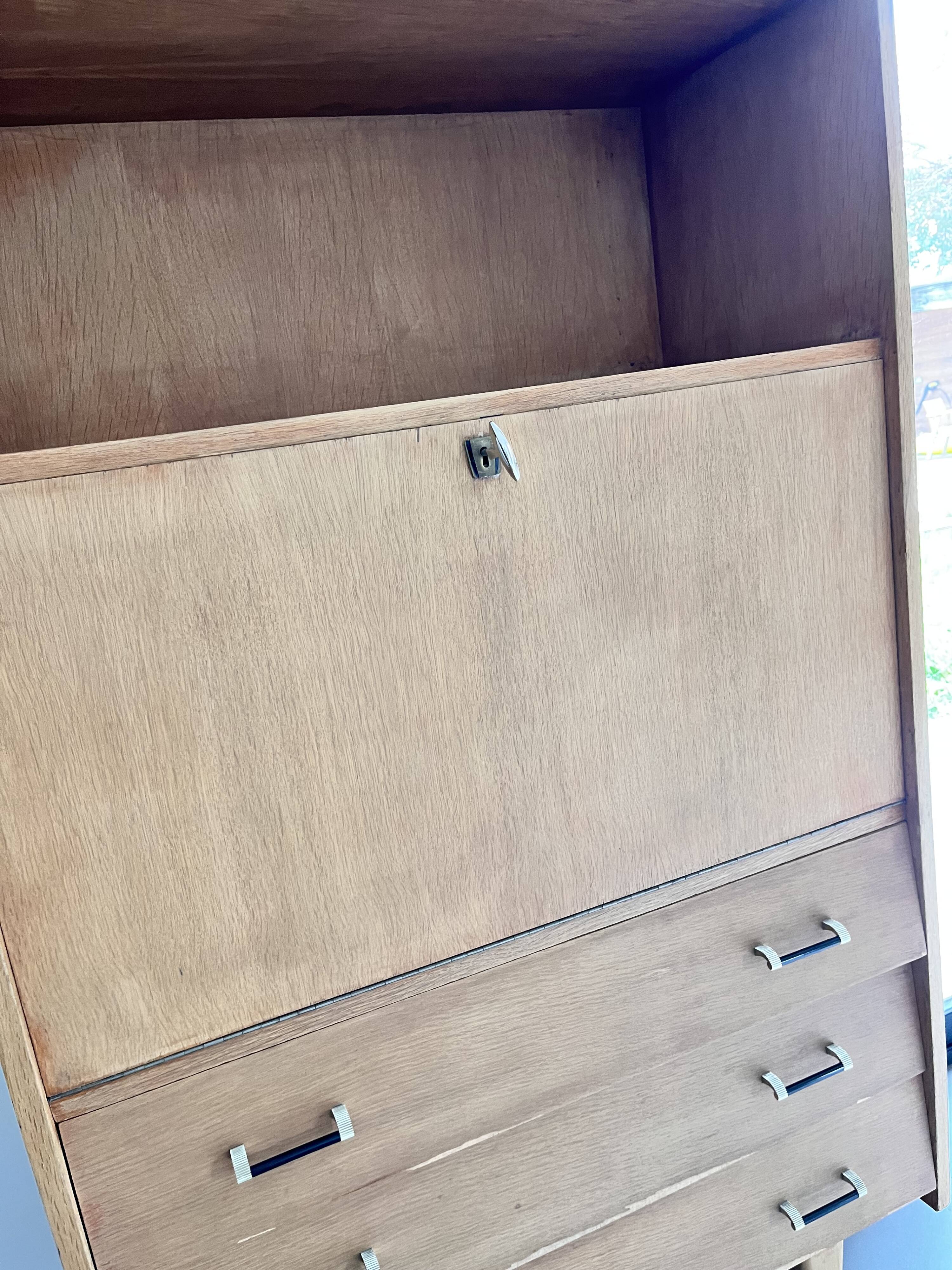 Vintage wooden secretary