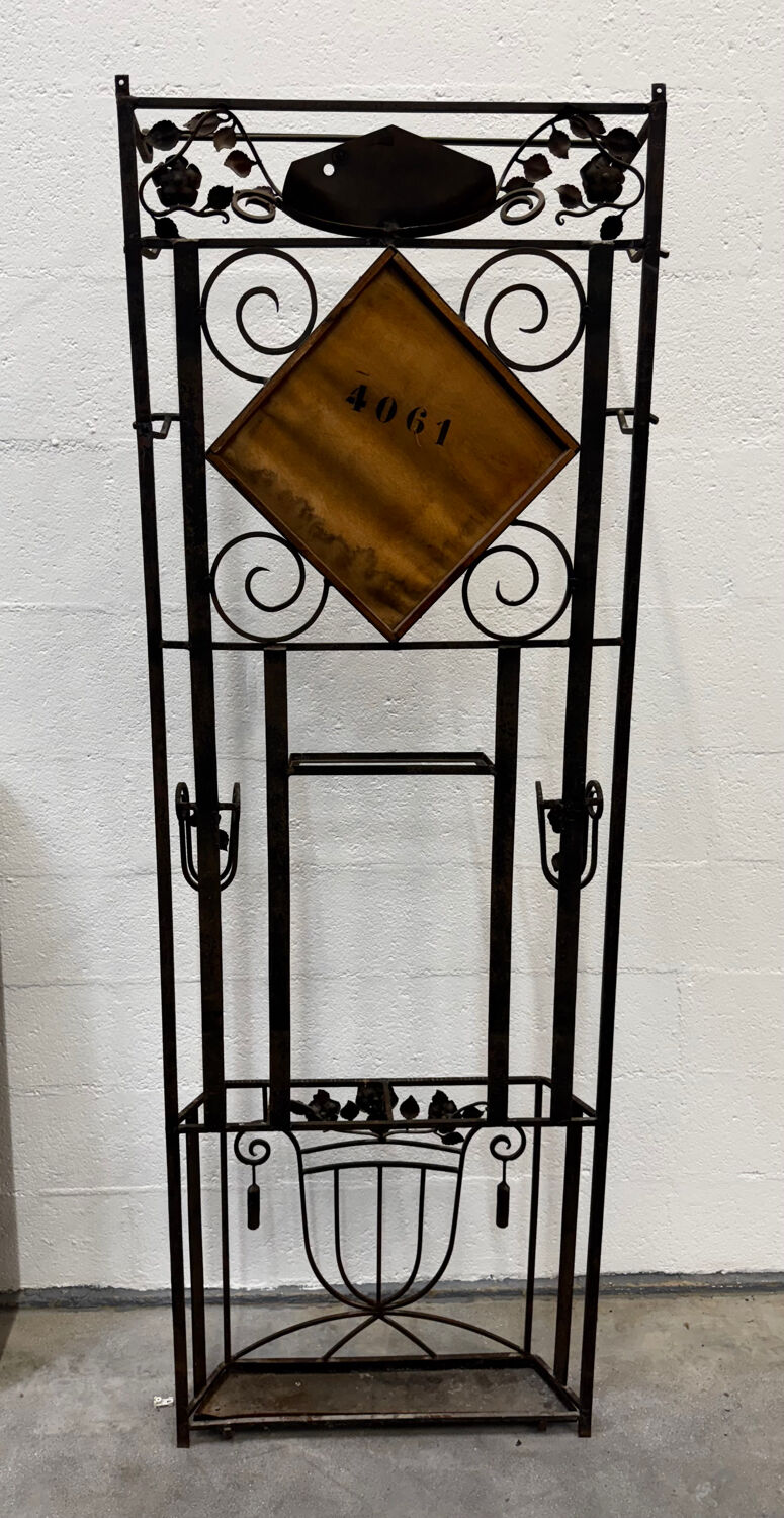 Art Deco coat rack / entrance hall wardrobe