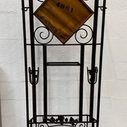 Art Deco coat rack / entrance hall wardrobe