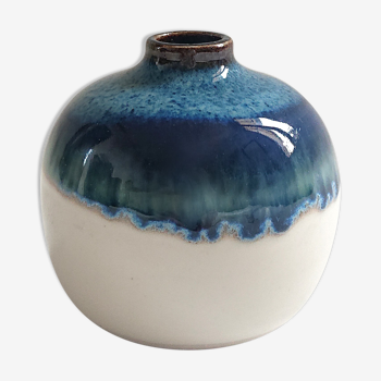 Vase blue cocoon