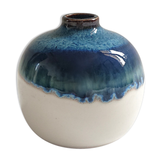 Vase blue cocoon