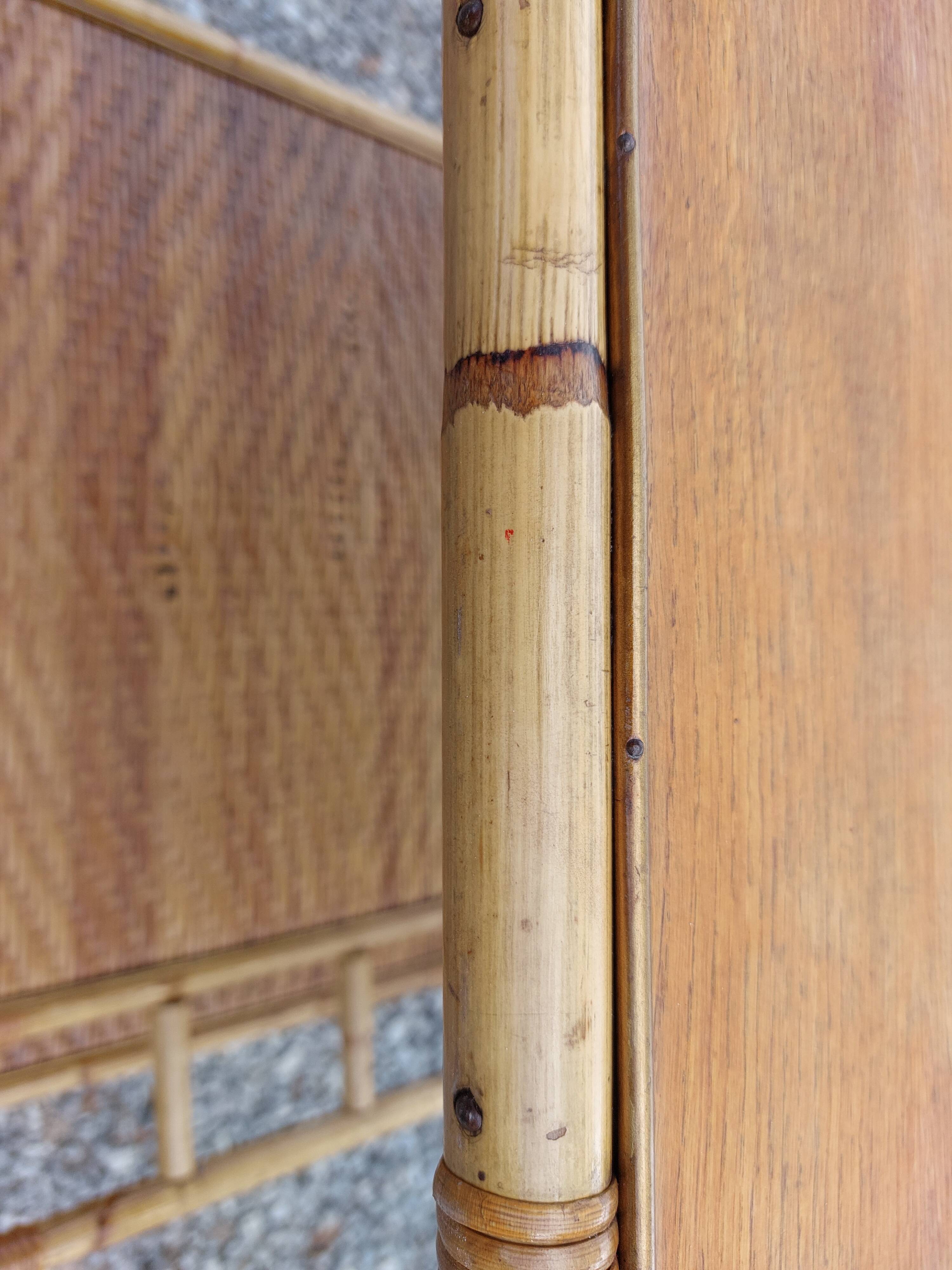 wheeled wicker dessert trolley, console, vintage