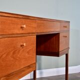Midcentury Alfred Cox for Heals Desk / Dresser in Teak. Delivery. Modern / Danish Style.