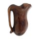 Pitcher free form 1960 wooden