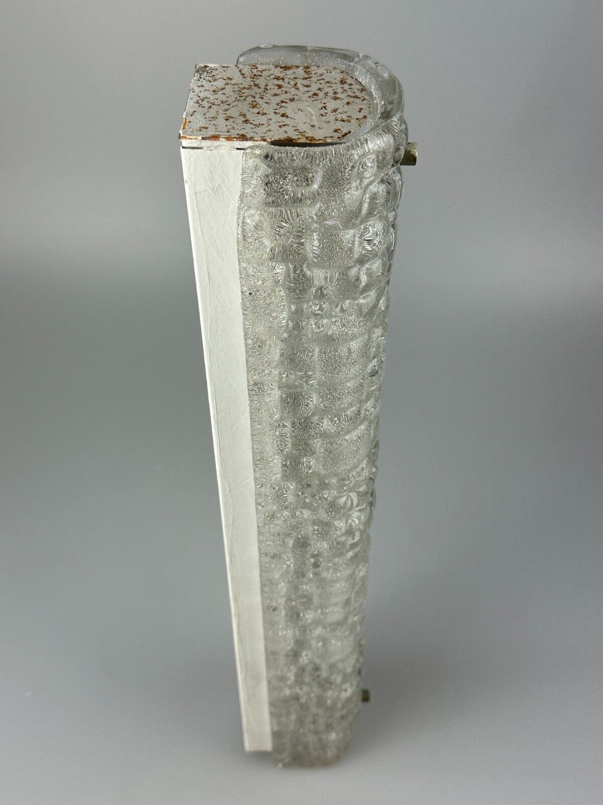 60s 70s wall lamp Hofmeister Leuchten Germany Wall Sconce Ice Glass