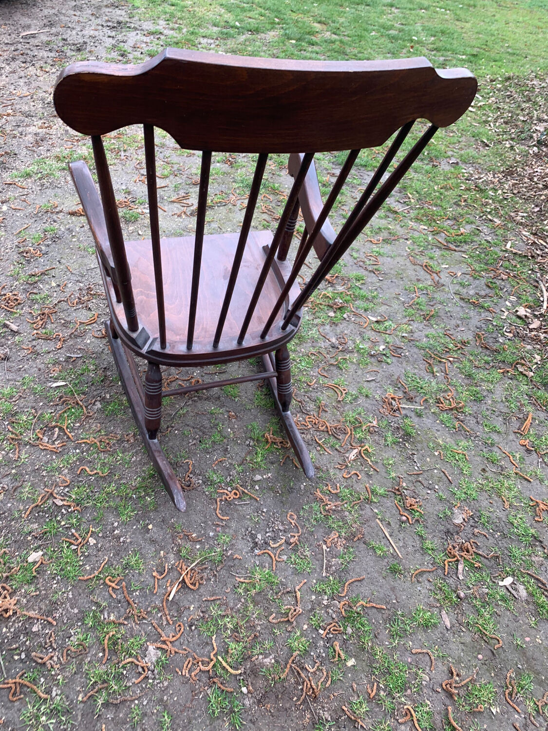 Rocking chair scandinave  annee 50