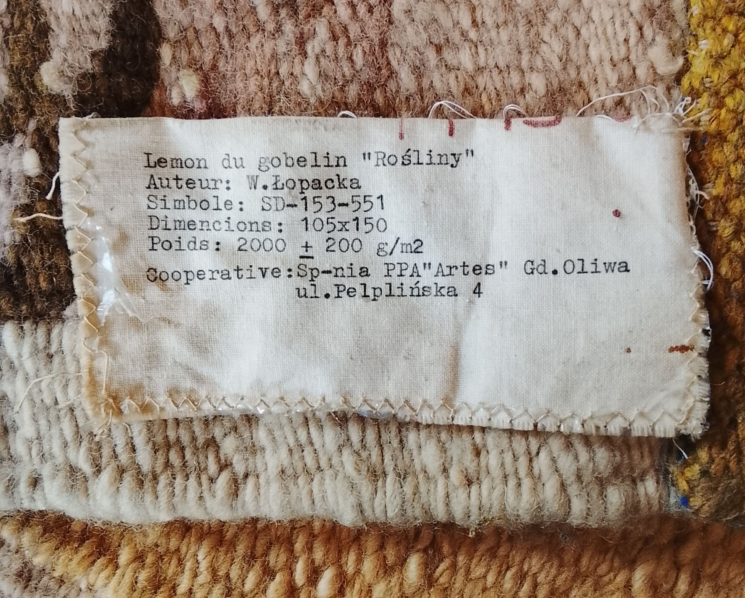Polish Kilim Tapestry